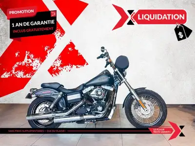 DYNA STREET BOB FXDB GARANTIE PROLONGÉE jusqu'à 4 ans disponible et plan d’entretien Approbation au...