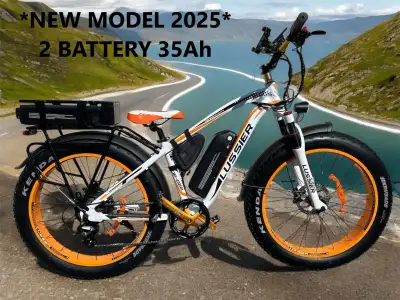 VÉLO ÉLECTRIQUE AVEC 1 OU 2 BATTERIES, View more