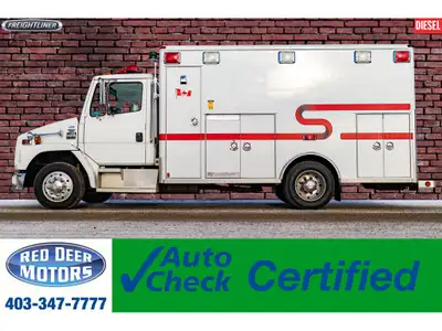 **ONE OWNER - ACCIDENT FREE** 117,346 KM This 2001 Freightliner FL60 Daycab Fire Rescue Emergency Tr...