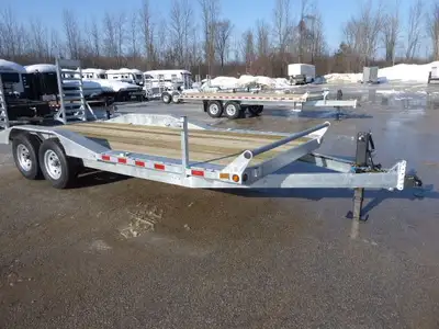 2026 Canada Trailer, CE 102×20- 14k Car Hauler With Drive Over Fenders , (2) 7000lb Axles with Easy...