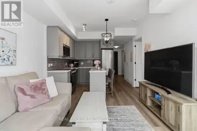 Beautifully decorated and lovingly lived in, this stunning 1-bedroom + den, 2-bathroom condo offers...