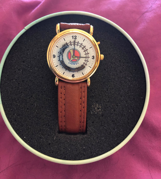 Lionel Train collectable watch and tin-vintage in Jewellery & Watches in Timmins