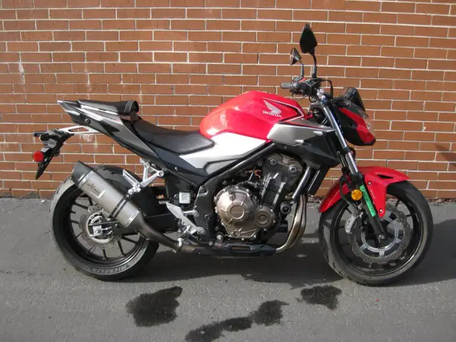 2020 HONDA CB500 FA ABS - CONGRATS TO SIR BENJAMIN - “THE ROAD W in Street, Cruisers & Choppers in City of Toronto - Image 2