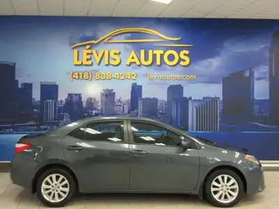 TOYOTA COROLLA 2016 AUTOMATIQUE / AIR-CLIMATISÉ / BLUETOOTH AVEC 134 600 KM CERTIFIÉ ( RAPPORT CARFA...