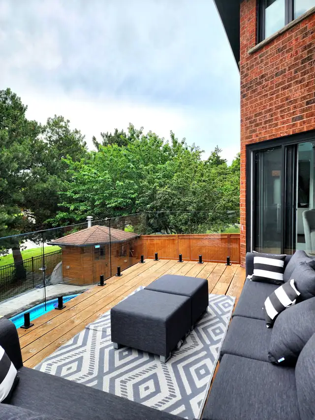 Tempered Glass Panels Standard Sizes for Glass Railing System in Other in Barrie - Image 5