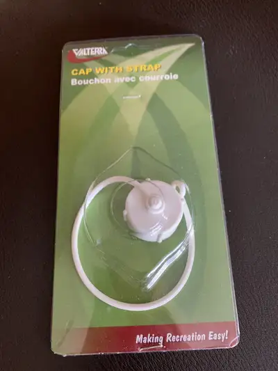 New Valterra T1020-1DWVP White 3/4" Carded Hose Cap