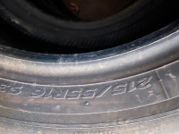 Set Four 215/55R16 tires