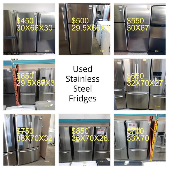 Spring Cleaning - Stainless Steel Fridge Blowout in Washers & Dryers in Edmonton - Image 4