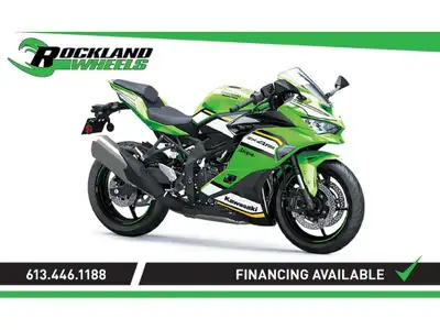 2025 Kawasaki NINJA ZX-4RR KRT Performance Supersport dans un Format Compact La 2025 Kawasaki Ninja...