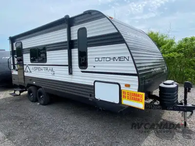 Dutchmen Aspen Trail LE travel trailer 19RB highlights: Residential Queen Bed Booth Dinette Full Bat...