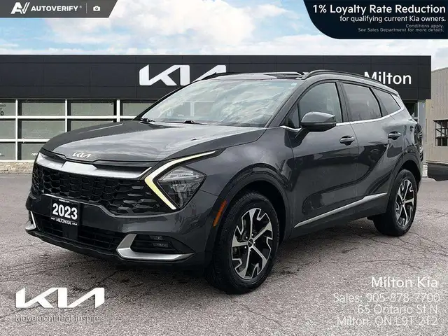 2023 Kia Sportage EX AWD | LEATHER | BACK UP CAM | PANO SUNROOF