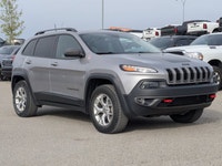 Look at this 2018 Jeep Cherokee Trailhawk. Its Automatic transmission and Regular Unleaded V-6 3.2 L... (image 1)