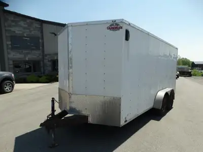 Welcome to Longhaul Trailer Sales Inc Here is a 7x16 contractor enclosed trailer with tandem 3500 lb...