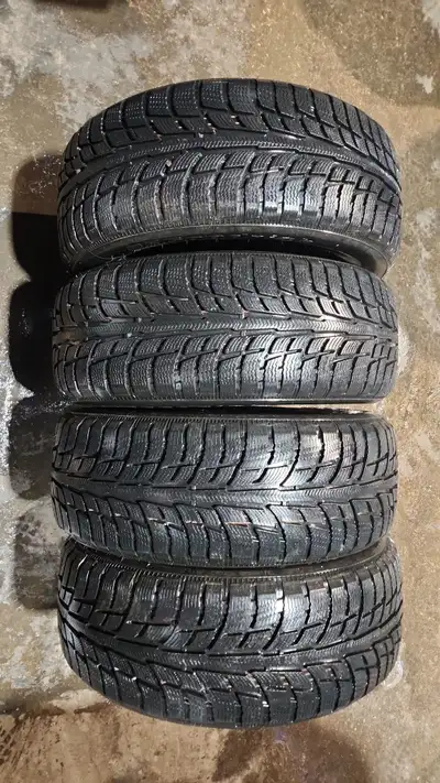 TIRES 245 55 19 BFGoodrich Winter T/A KSI Tread Depth 10 10 10 10 / 32nds LIKE NEW! These tires new...