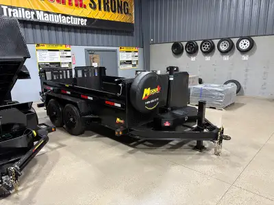 Representative Photos 2025 Model Year Clearout - Save on this new Miska 7 Ton Dump Trailer with Hydr...