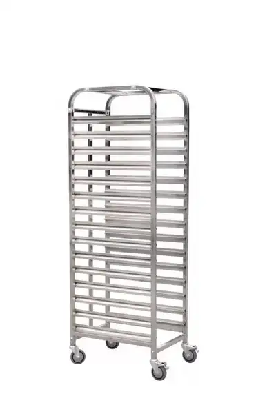 SS 16 LAYER BAKING PAN RACK COMMERCIAL BAKERY CART 1218241, View more