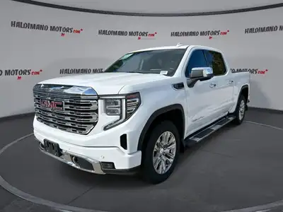 // ACCIDENT FREE!! // At Haldimand Motors Ltd. in Cayuga, the 2023 GMC Sierra 1500 Denali Crew Cab 4...