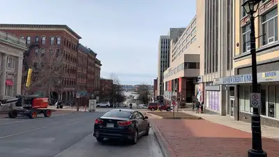 King street Prime Location retail store for rent . It comes with inwall cabinet , counter . With it'...