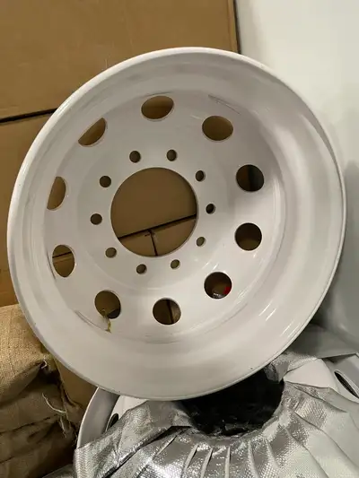 10 Hand Hole steel rim for easy clean out after running through the mud, slush, or snow! 24.5 x 8.25...