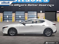 Look at this certified 2022 Mazda Mazda3 Sport GS Luxury | Leather | Sunroof | Heated Steering + Sea... (image 1)