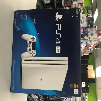 Glacier White PlayStation 4 Pro Limited Edition PS4 Console, View more