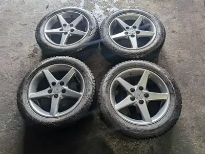 TIRES 205 55 16 Mirage MR-W562 (WINTERS) Tread Depth 7 7 8 8 /32nds $350 - TIRES *RIMS ARE SOLD - TH...