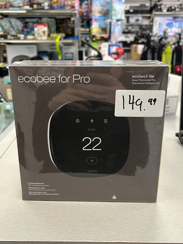 Ecobee3 Lite Smart WiFi Thermostat PRO = BRAND NEW in General Electronics in Mississauga / Peel Region