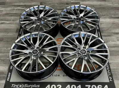 Replica LX02 Dark Silver Wheels Fits Toyota Highlander, Toyota Venza, Toyota RAV4 -Wheel Size: 20x8....