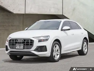 2019 Audi Q8 Progressive AWD. EXTRA CLEAN WELL KEPT, LOADED WITH NAVIGATION, 360 VIEW CAMERA, PANORA...