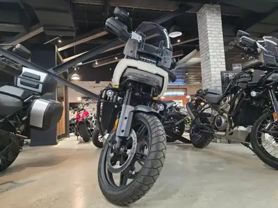 Used Blowout pricing...cost + $500....call ASAP Pan America 1250 motorcycle is a two-wheel multi-too...