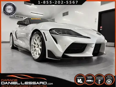 GR SUPRA, PREMIUM 3,0L TURBO, EXAUST KOOKS ENTRE DAIR AEM MAG ESR 19 POUCES, ACCIDENTÉ VGA VOIR BEAU...