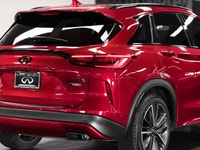 The 2023 INFINITI QX50 Sport is the boldest expression of the QX50 lineup, trading traditional chrom... (image 6)