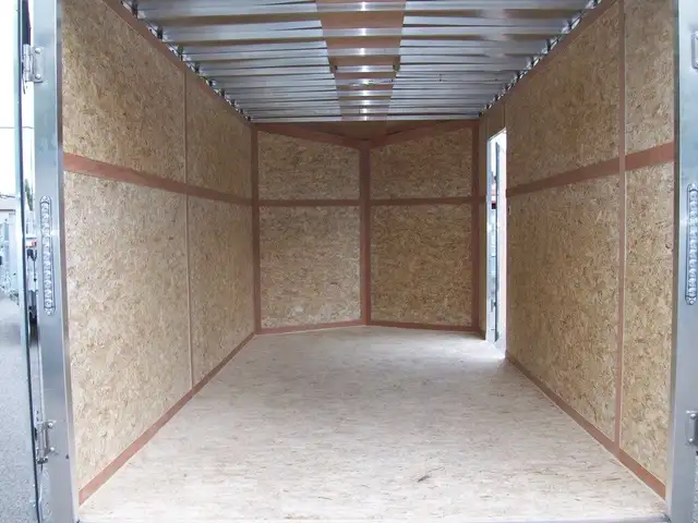 2025 Weberlane Aluminium 7' x 14' v-nose 2 essieux glissiere CON in Cargo & Utility Trailers in Laval / North Shore - Image 16