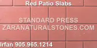 Red Patio Slabs Concrete Patio Stones Cheap Concrete Paver