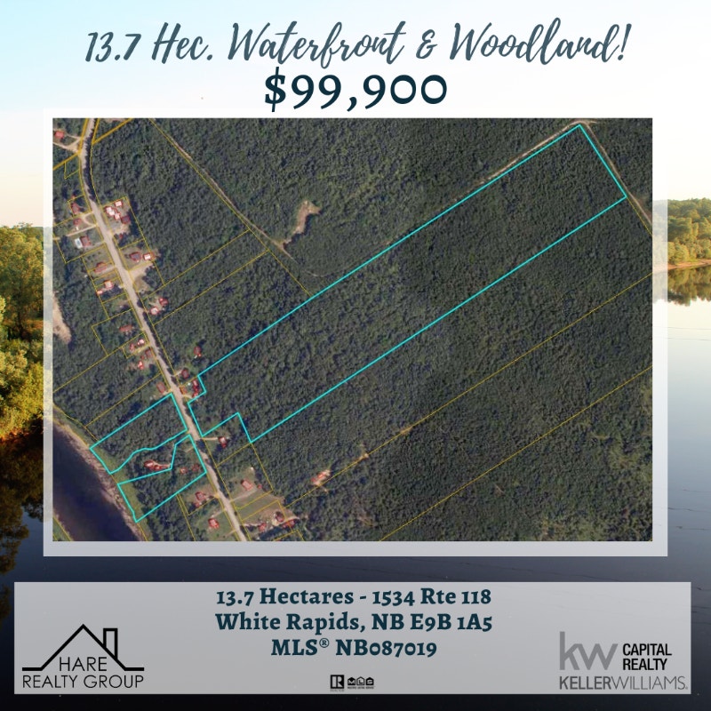 1534 Rte 118 White Rapids Land for Sale Miramichi Kijiji