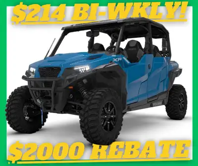 PAYMENTS AS LOW AS $214 BI-WEEKLY! ACT FAST TO TAKE ADVANTAGE OF A HUGE $2,000 CUSTOMER CASH REDUCTI...