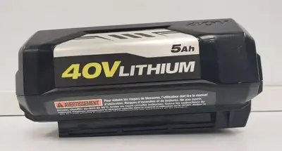 (I-37561) Ryobi OP40501 Battery - 40V - 5Ah, View more