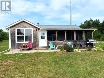 Welcome to your own private oasis. This two bedroom waterfront cottage situated on 16 acres is an id...