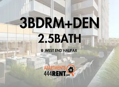 Welcome to West22 Living. Find home in Halifaxs West End. 3 Bedroom+ DEN, 2.5Bath (1,647 sq ft) $3,3...