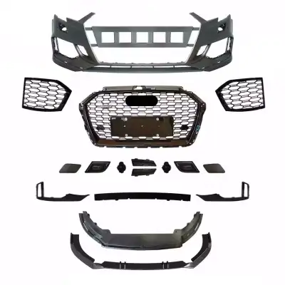 Upgrade your Audi A3/S3 8V 2017-2020 to RS3 Style Look. Fitment: Audi A3/S3 8V Sedan 2017-2020 (Does...