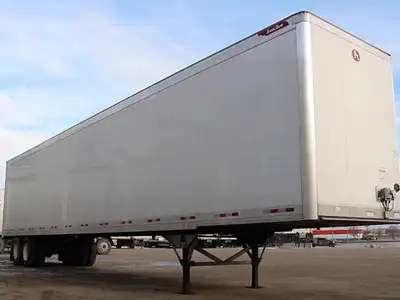 Dry Van, Air suspension, Tandem axle, Steel rims, Hardwood, Lam. 1.38" floor, 36 king pin, Aluminum...