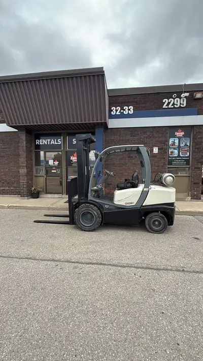 Stock#: S1082 Type: Forklift Year: 2012 Make: Crown Model#: C5 1050-65 Hours: 4580 Fuel: LPG Lifting...