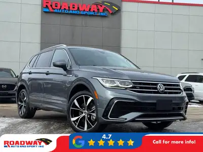2024 Volkswagen Tiguan Highline R-LineThe turbocharged engine delivers strong acceleration when you...