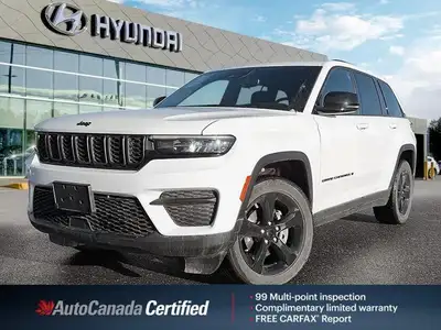 Command attention and experience refined capability in this 2024 Jeep Grand Cherokee Altitude, disti...