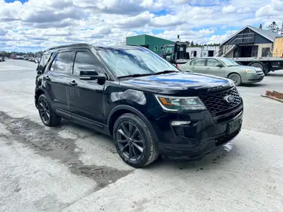 26-3064-18 FORD EXPLORER AWD SPORT 134012 KM AIR BAGS OK , AUTO EN MARCHE ,AUTO ACCIDENTE V.G.A , ,V...