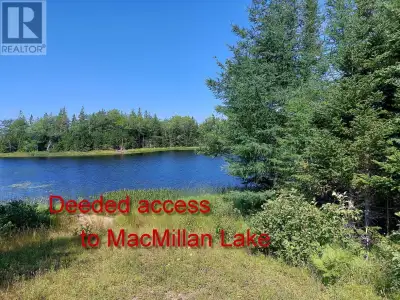 Cape Breton Island, NS. This 4.43-acre lot is ideally located and includes deeded access to the beau...