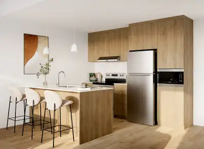Promotions : 2 mois gratuits + 1 000 $ de crédit sur votre loyer !* Un équilibre parfait entre confo...