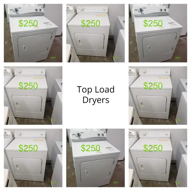 Washer & Dryer Clear-Overstocked Dryers from $175, Washers $32562863271101954122
