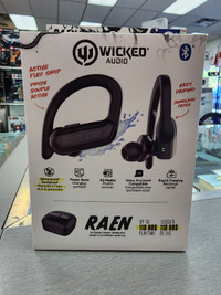 Wicked Audio RAEN Wireless Earbuds - BRAND NEW
