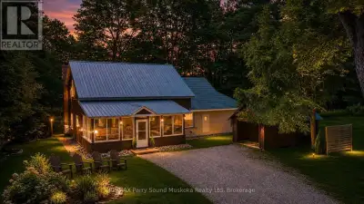 CLASSIC HERITAGE CHARACTER HOME in RENOWNED VILLAGE of ROSSEAU! Lovingly Updated throughout with in...